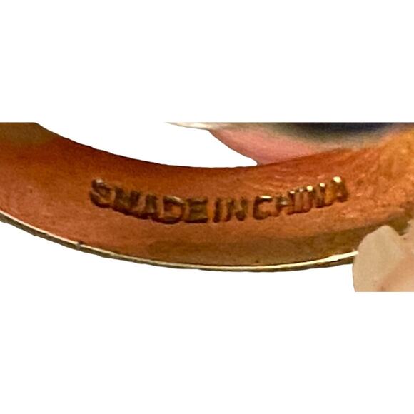 Costume Ring 6 Single Stone Romantic Gypsy Minimalist Goddess Chic Classy Modest - Picture 4 of 11